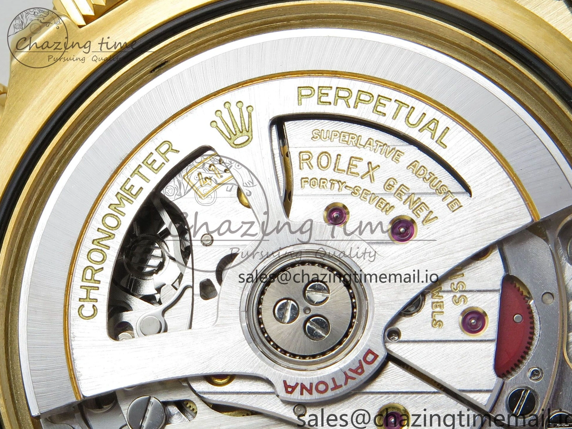 MiroTime 0524 Daytona 126518 VSF 1:1 Best Edition YG Black Dial on Oysterflex Strap VS4131 V2 (Weighted) Refined 329